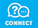 Connect icon and link