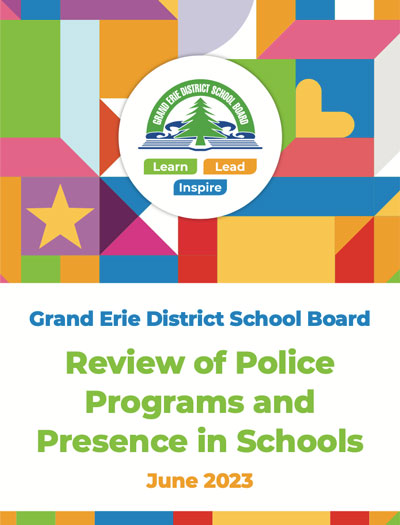 Review of Police Programs and Presence in Schools - June 2023