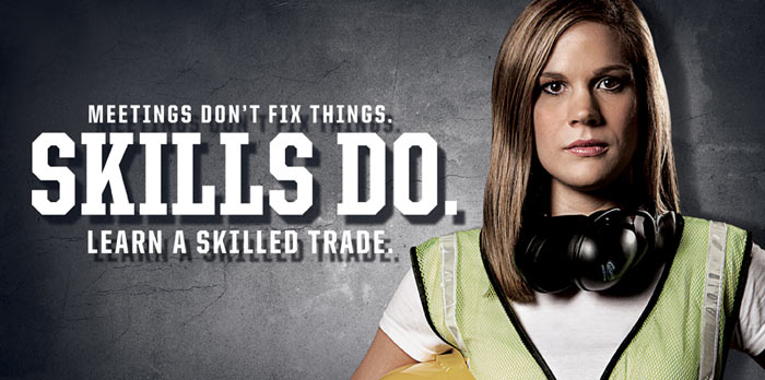 Learn a skilled trade