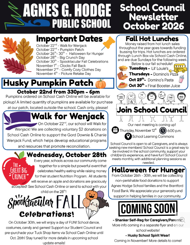 October Newsletter