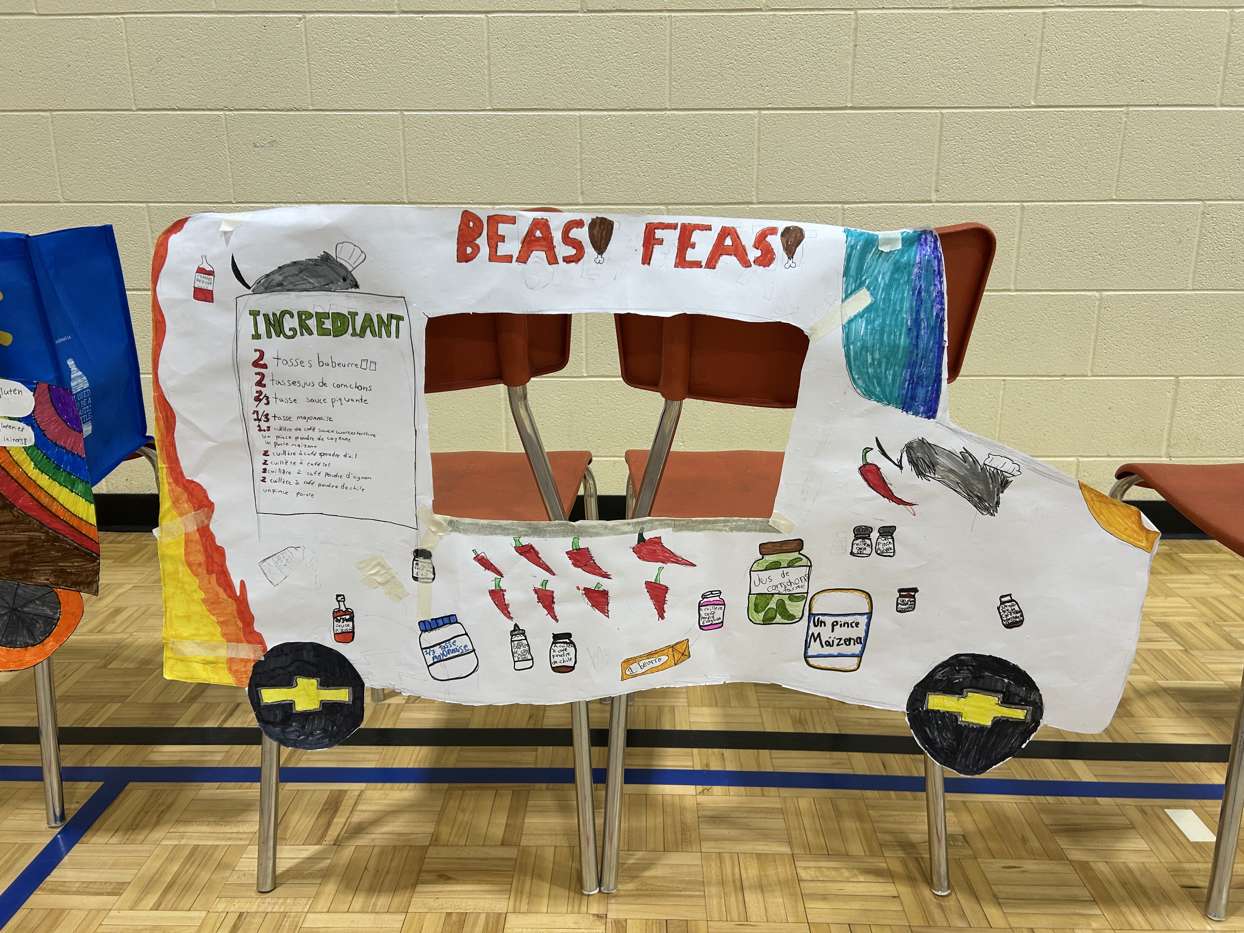 Beast Feast eye catching food truck