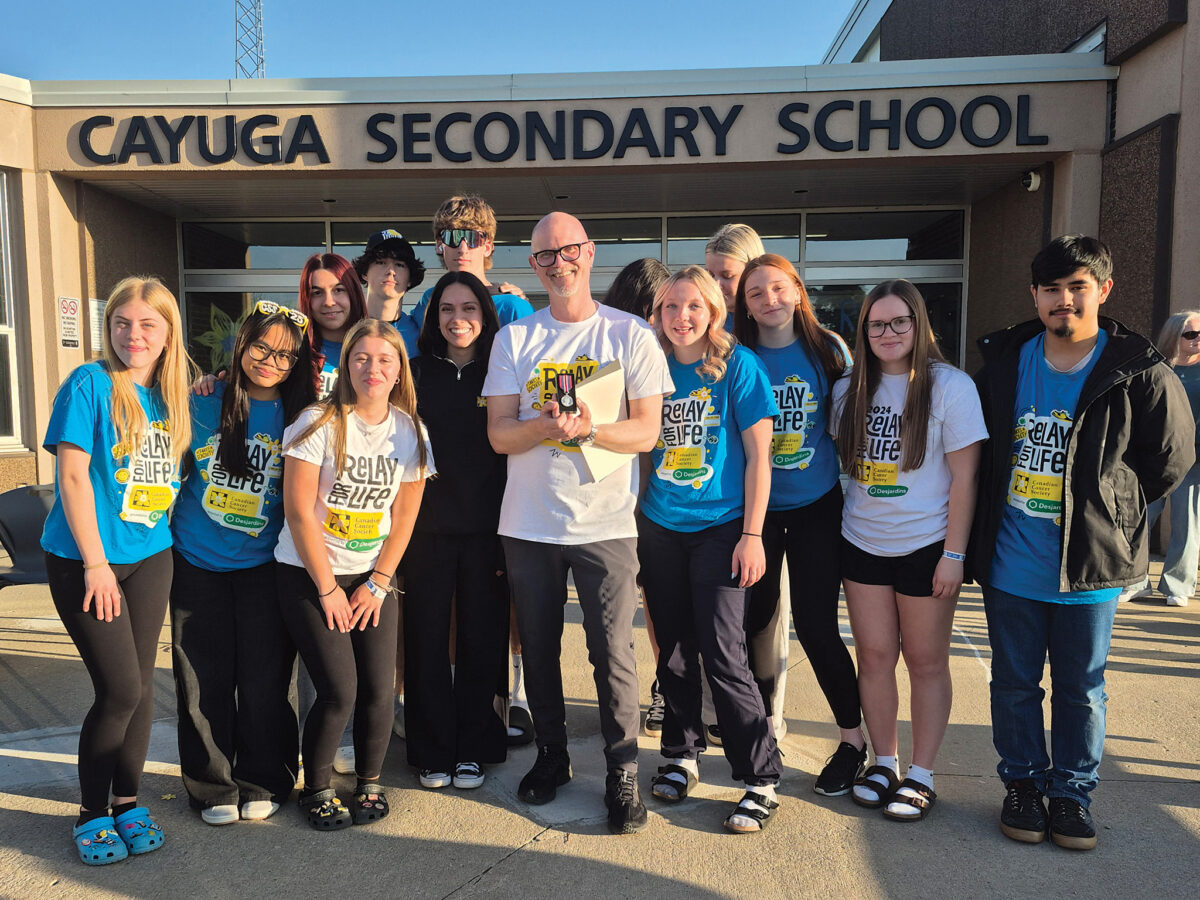 Cayuga teacher awarded king’s coronation medal