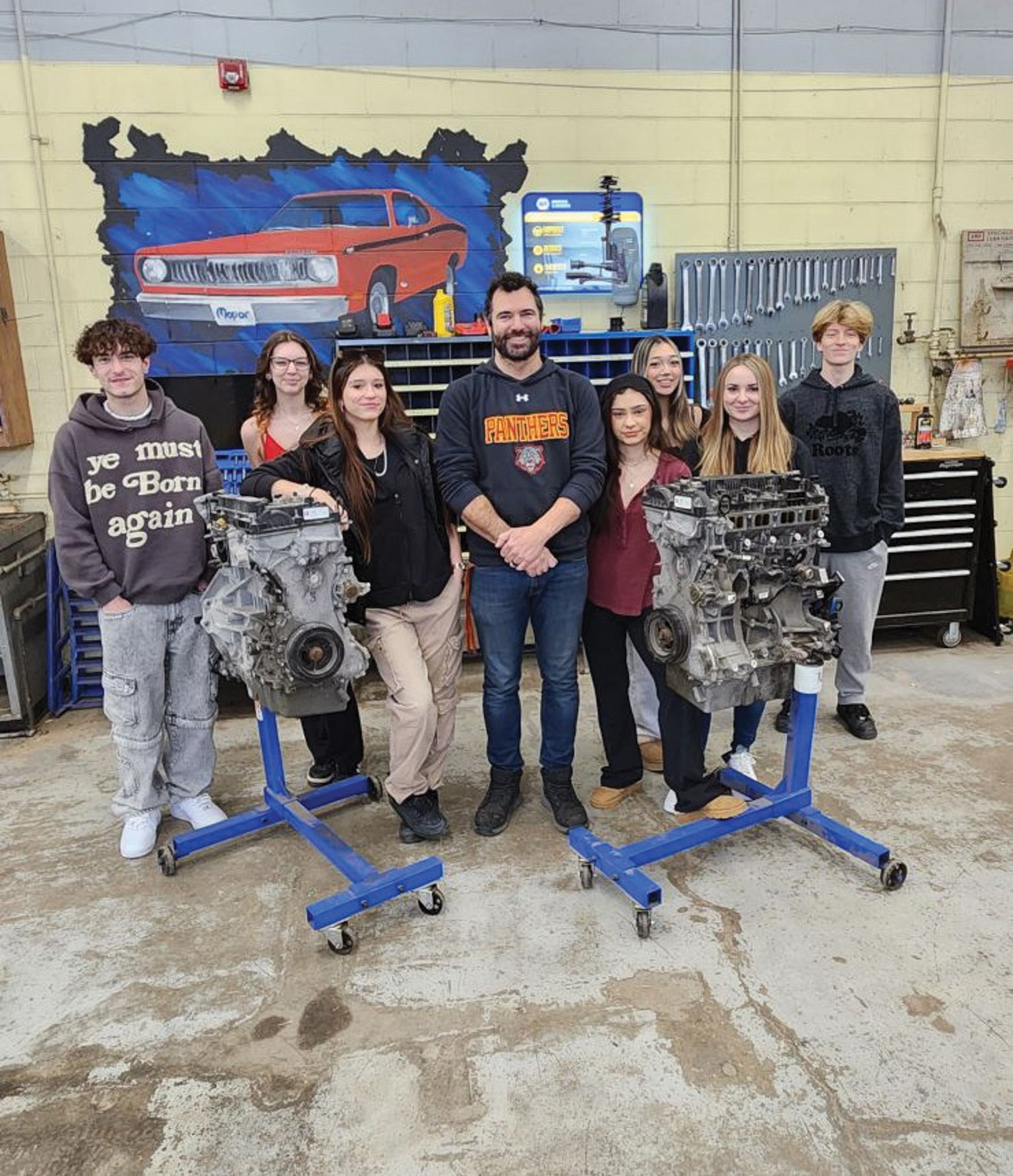 Ford donation gives DSS students hands-on experience