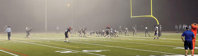 A football game at Paris District High School