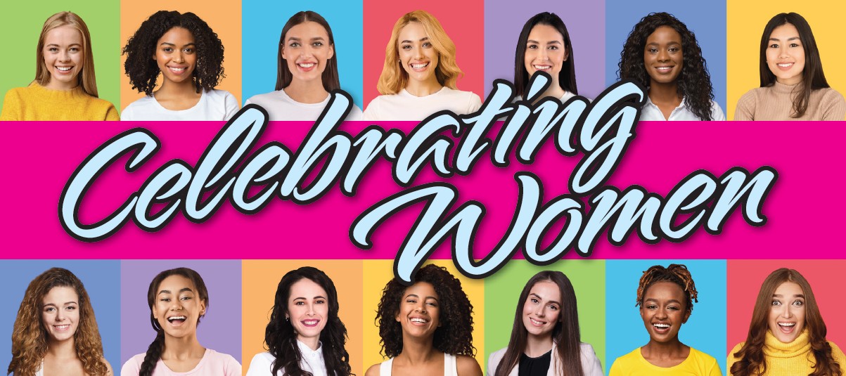 Celebrating women poster