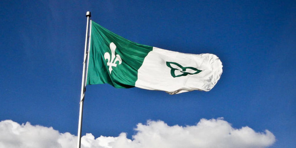 Franco-Ontarian Day Flag
