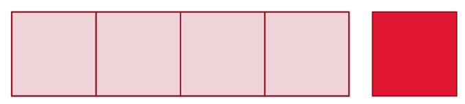4 squares in rectangle