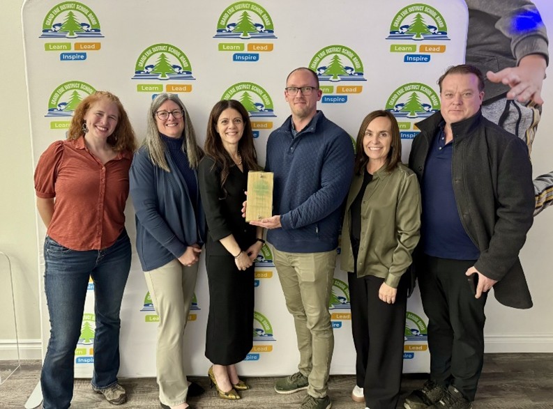 LLI Award October Learn Lead Inspire Award Winner Corey Mehlenbacher, Simcoe Composite School