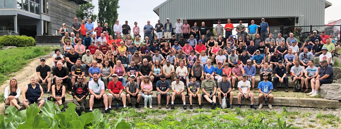 facility services workers posing for the picture