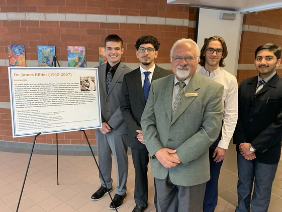 Winners of the James Hillier Scholarship 2025