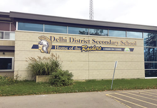 Delhi District Secondary School Exterior