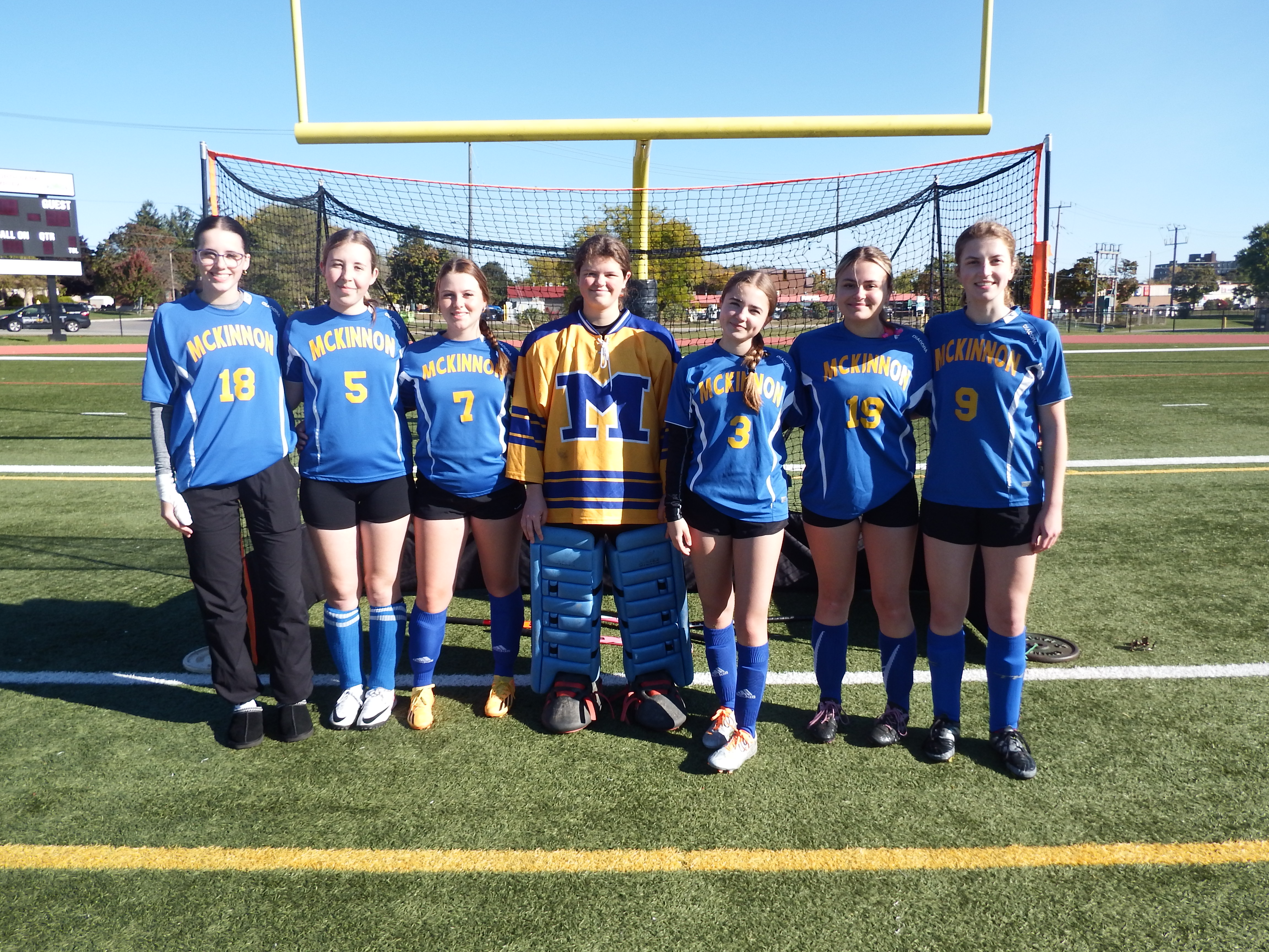 Team photo McKinnon Park Secondary School
