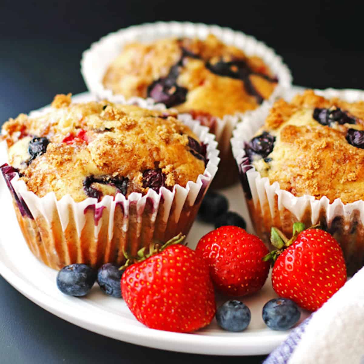 Mixed Berry Muffins
