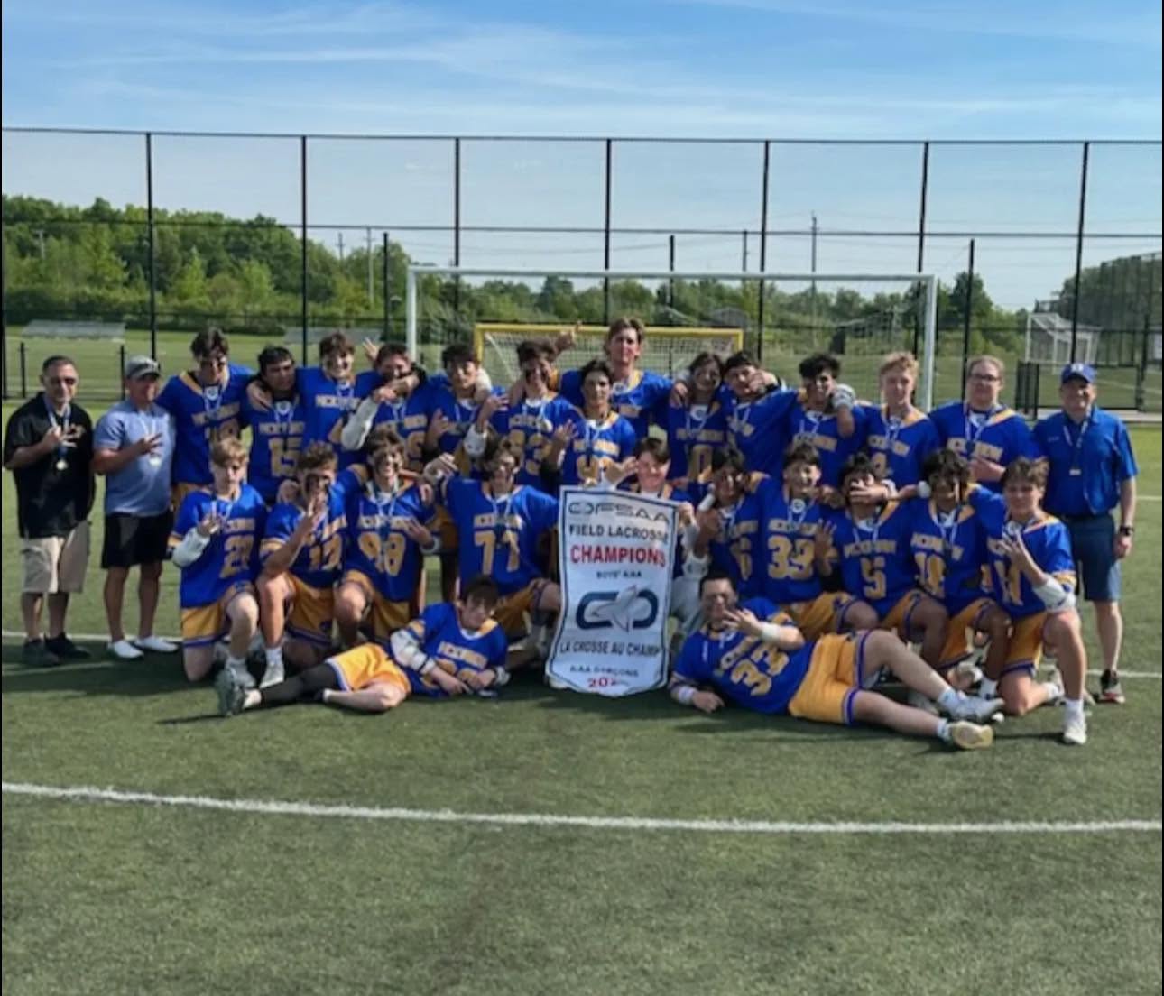 McKinnon Park Secondary School Boys Lacrosse Team