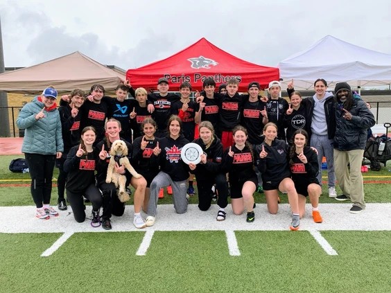 0524-br-cwossaultimate.br_ Paris District High School are the CWOSSA ultimate frisbee champions. Jacob Robinson